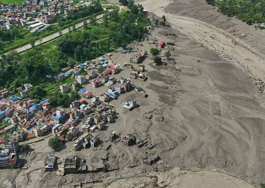 Nepal China Floods